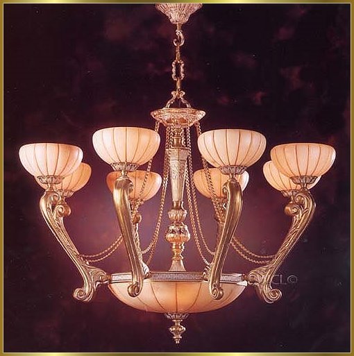 Alabaster Chandeliers Model: RL 1306-95